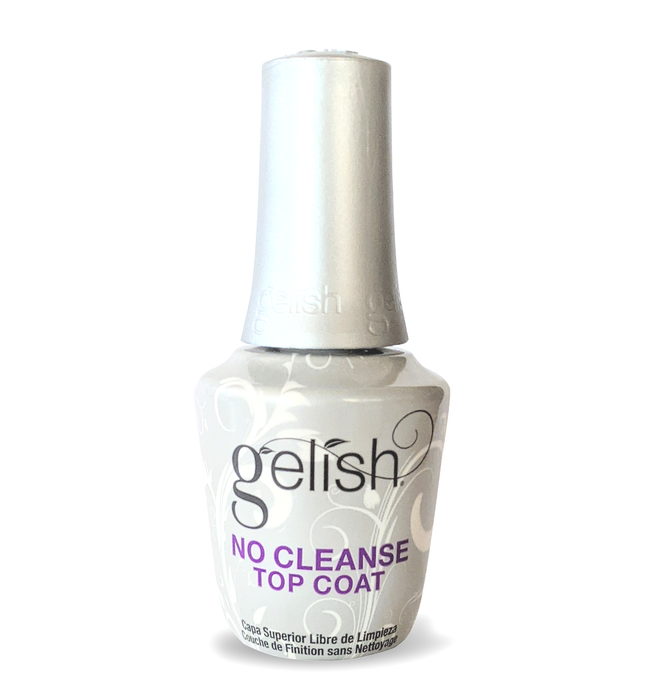 Gelish - No Cleanse Top Coat 0.5oz (2 Bottles)
