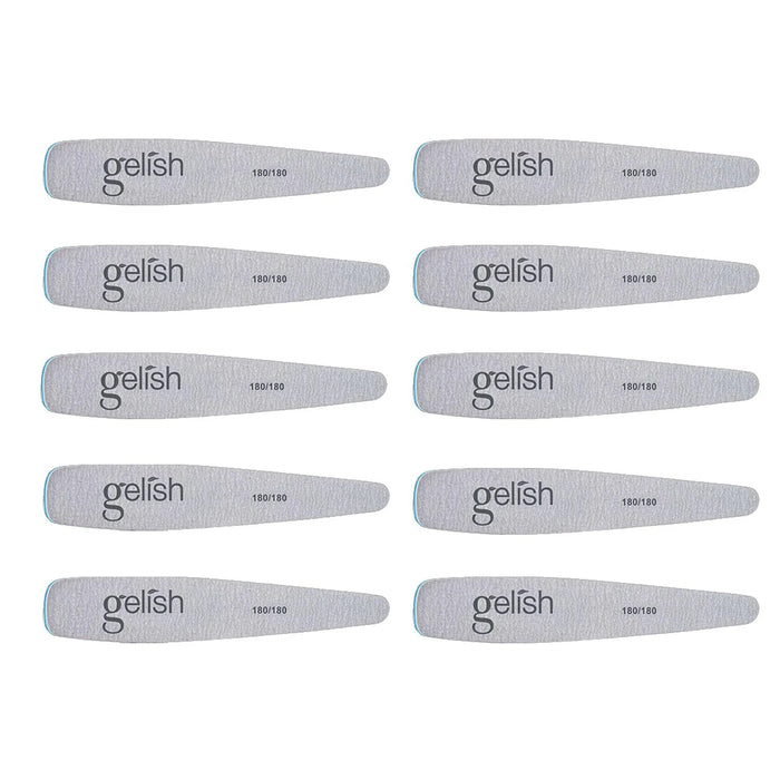Gelish - 180/180 Grit File - (10 Pc)