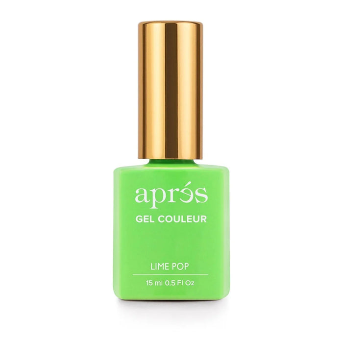 Apres - Gel Couleur - 204 Lime Pop 0.5oz