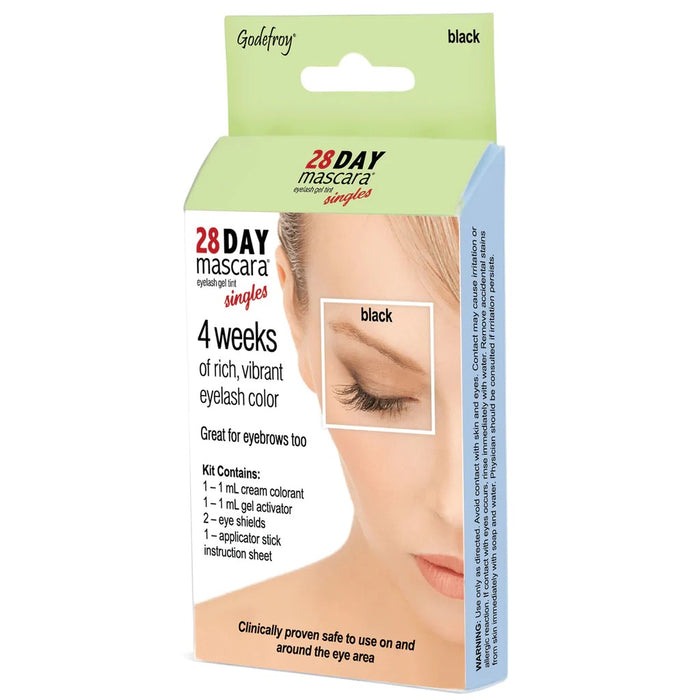 Godefroy - 28 Day Mascara - Black - (Singles Application)