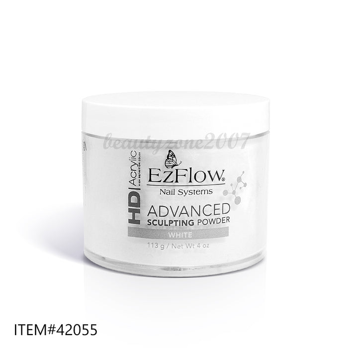 EzFlow - HD Acrylic Powder - White 4oz