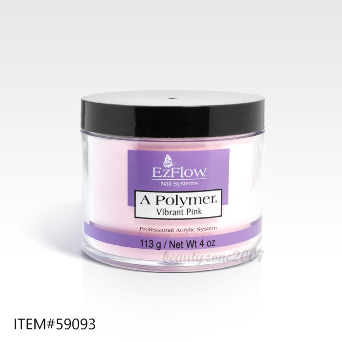EzFlow Acrylic Powder - Vibrant Pink 4oz
