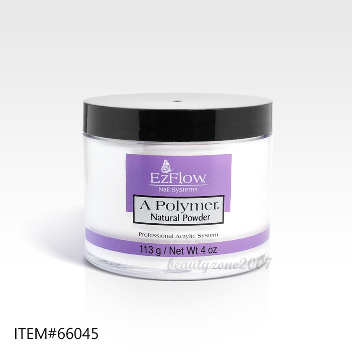 Ezflow Acrylic Powder - Natural 4oz