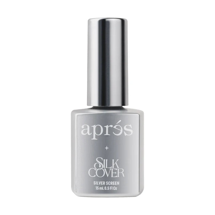 Apres - Silk Cover Metallic Gel Couleur - 801 Silver Screen