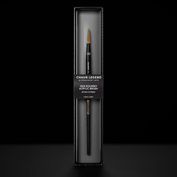 Chaun Legend - 100% Kolinsky Acrylic Brush #8
