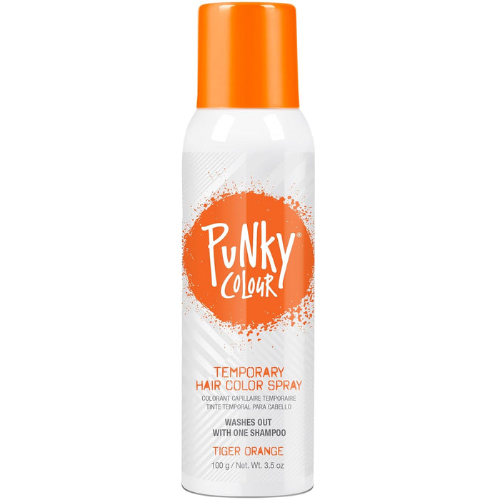 Punky Colour - Temporary Hair Color Spray - Tiger Orange 3.5oz