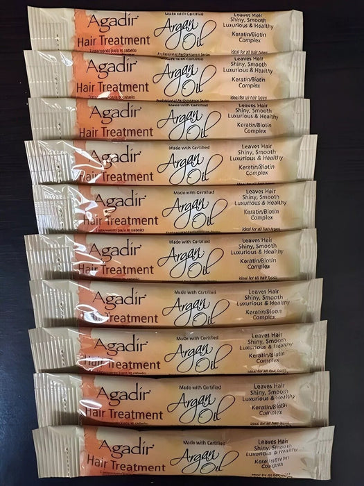 Agadir Argan Oil Hair Treatment 0.25oz ( 10 Packs)