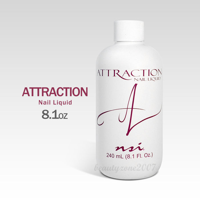 nsi - Attraction Nail Acrylic Liquid 8.1 fl oz (No MMA)