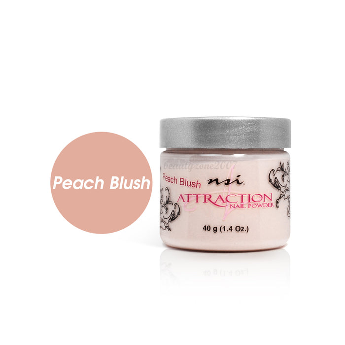 nsi - Attraction Nail Acrylic Powder - Peach Blush 1.4oz