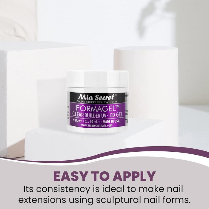 Mia Secret - Formagel Builder Gel (Clear) 1 oz