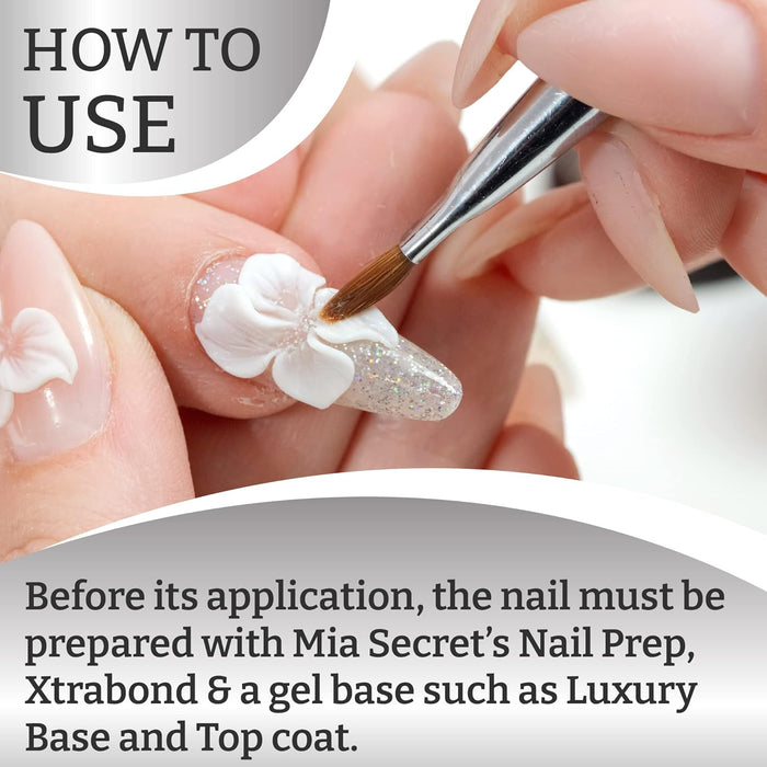 Mia Secret - Bio Builder Gel - 0.5 oz (White)