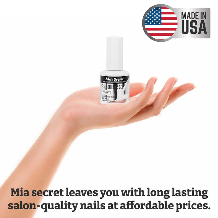 Mia Secret - Bio Builder Gel - 0.5 oz (White)