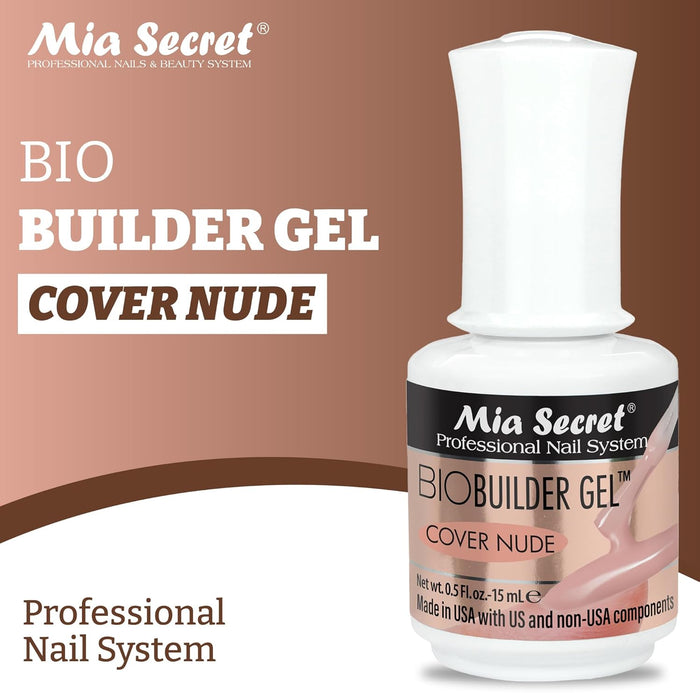 Mia Secret - Bio Builder Gel - 0.5 oz (Cover Nude)