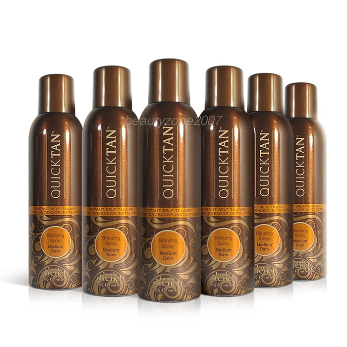 Body Drench - Quick Tan Bronzing Spray Medium/Dark Tan 6 Oz (6 Pack)