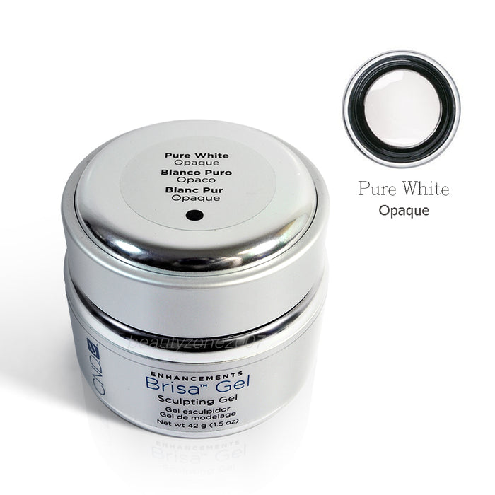 CND Brisa - Sculpting Gel - Pure White (Opaque) 1.5oz