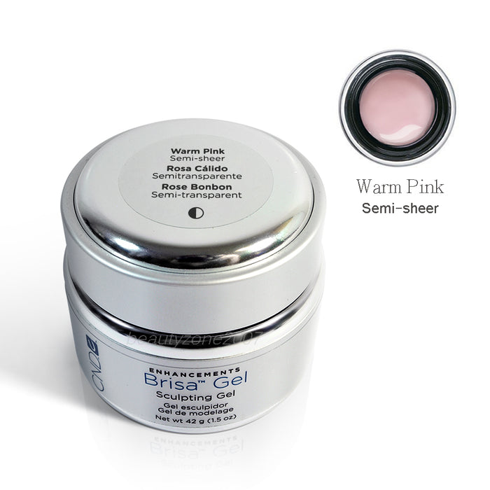 CND Brisa - Sculpting Gel - Warm Pink (Semi-Sheer) 1.5oz