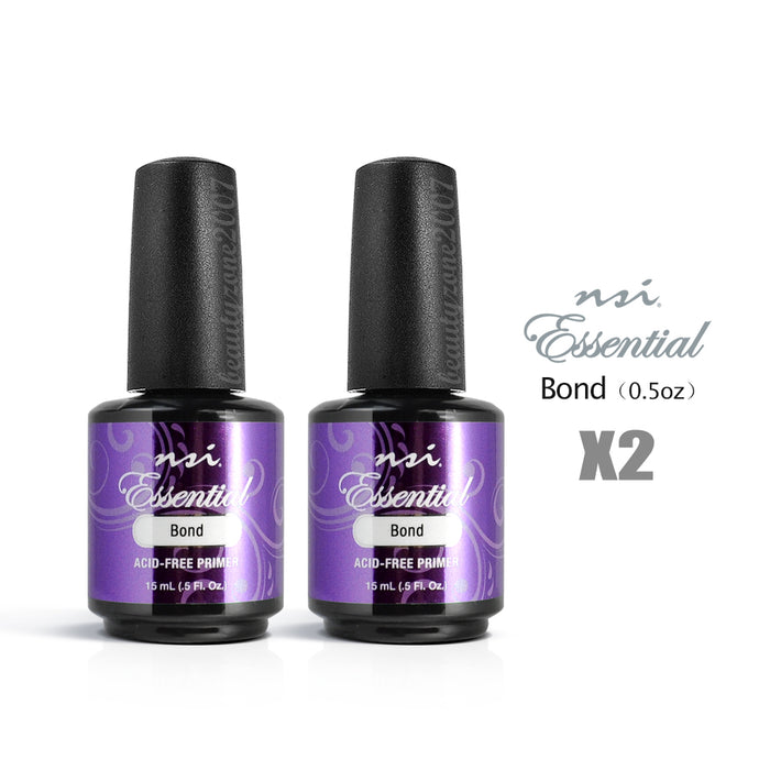 nsi - Essential Bond Acid-free Gel Bond Nail Primer 0.5oz (2 Pack)