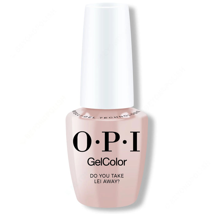 OPI GelColor Intelli-Gel - H67 Do You Take Lei Away?