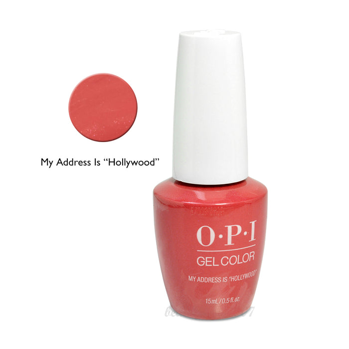 OPI GelColor - T31 My Address is "Hollywood"