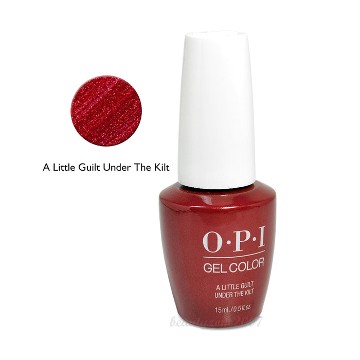 OPI GelColor - U12 A Little Guilt Under The Kilt