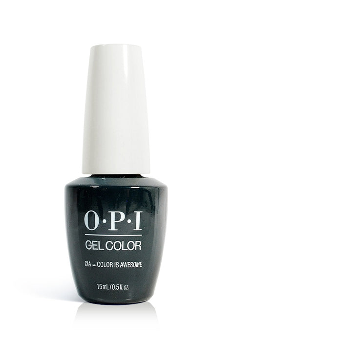 OPI GelColor - W53 CIA = Colors is Awesome