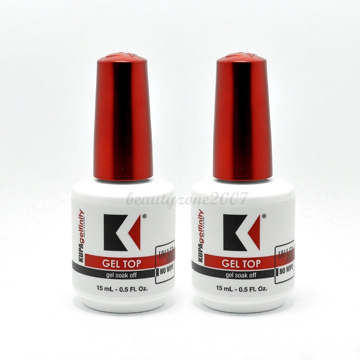 Kupa - GelFinity Top Coat 0.5 oz (Pack of 2)