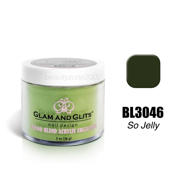 Glam and Glits Color Blend Nail Powder BL3046 - So Jelly 2oz