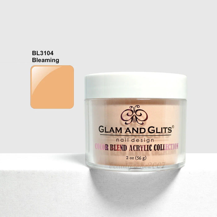 Glam and Glits Color Blend Nail Powder BL3104 - Bleaming 2oz