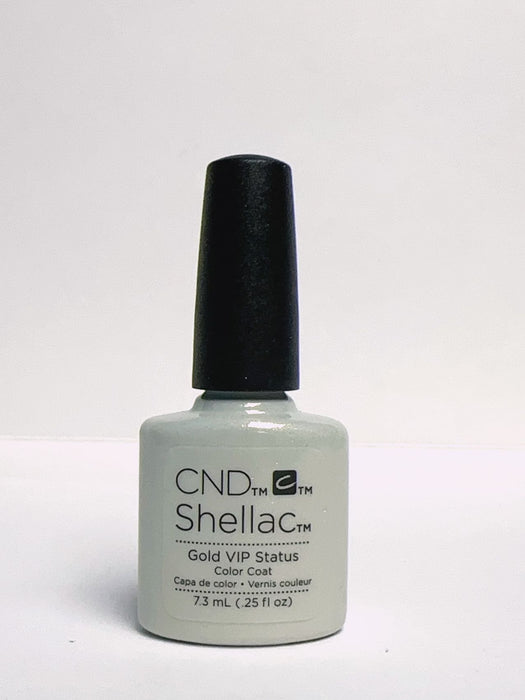 CND Shellac - Gold VIP Status (Gold Shimmer) (0.25 oz)