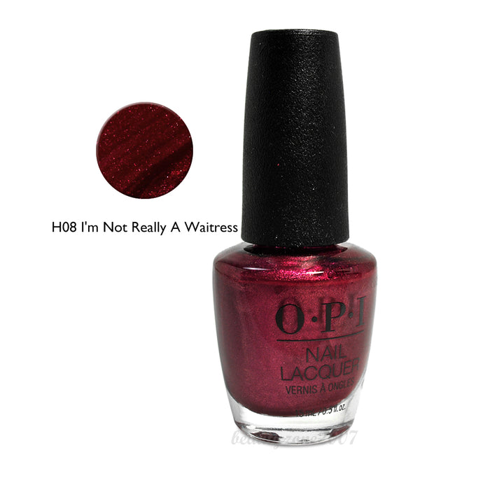 OPI Nail Lacquer - I'm Not Really A Waitress 0.5 oz - #NLH08