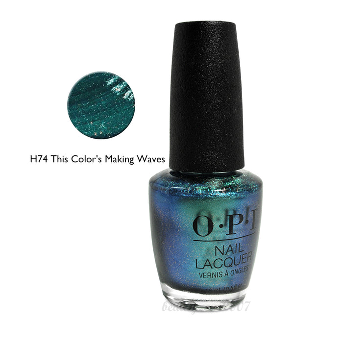 OPI Nail Lacquer - This Color's Making Waves 0.5 oz - #NLH74