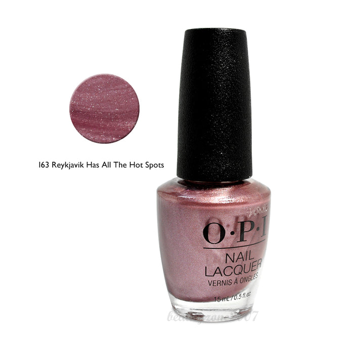 OPI Nail Lacquer - I63 Reykjavik Has All The Hot Spots