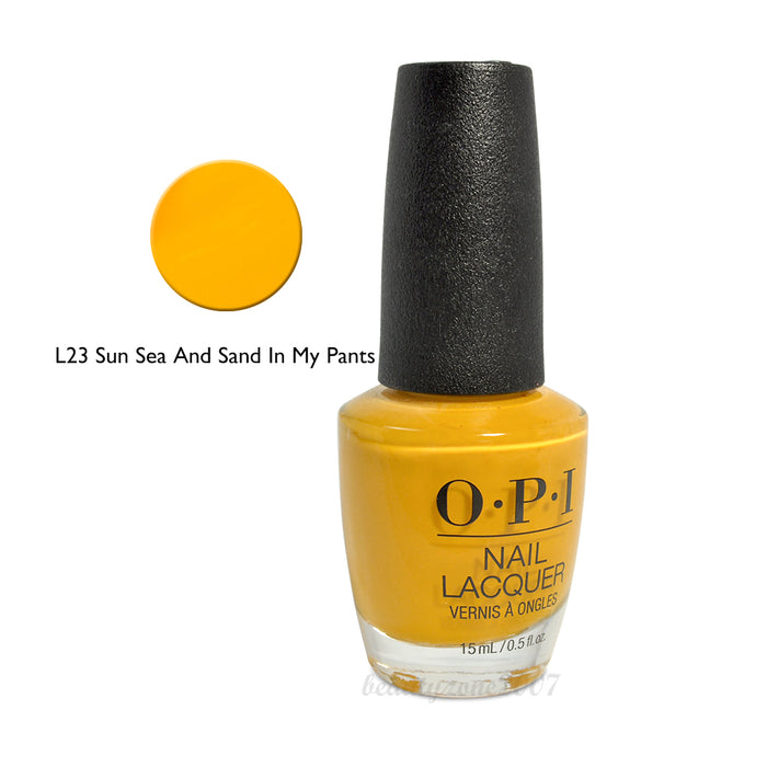 OPI Nail Lacquer - Sun,Sea And Sand In My Pants 0.5 oz - #NFL23