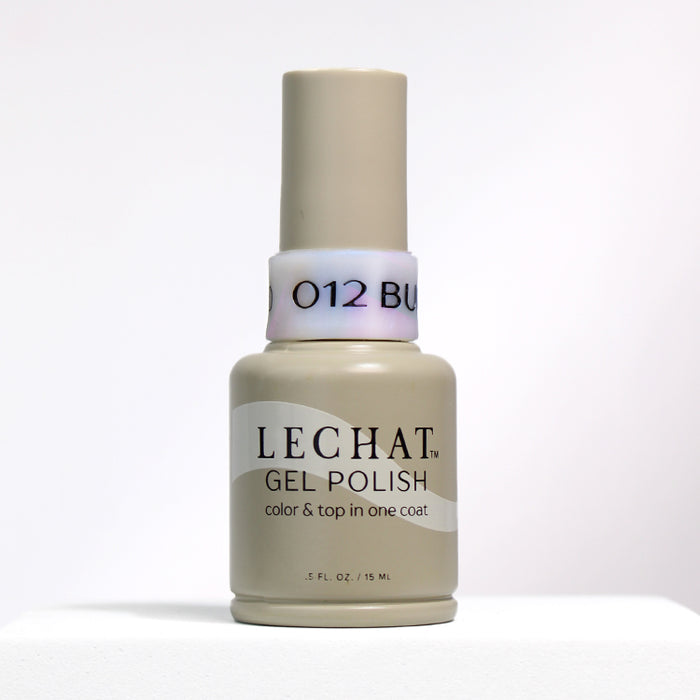 LeChat Color & Top One Coat Gel Polish LG012 Bubble Wand 0.5 oz
