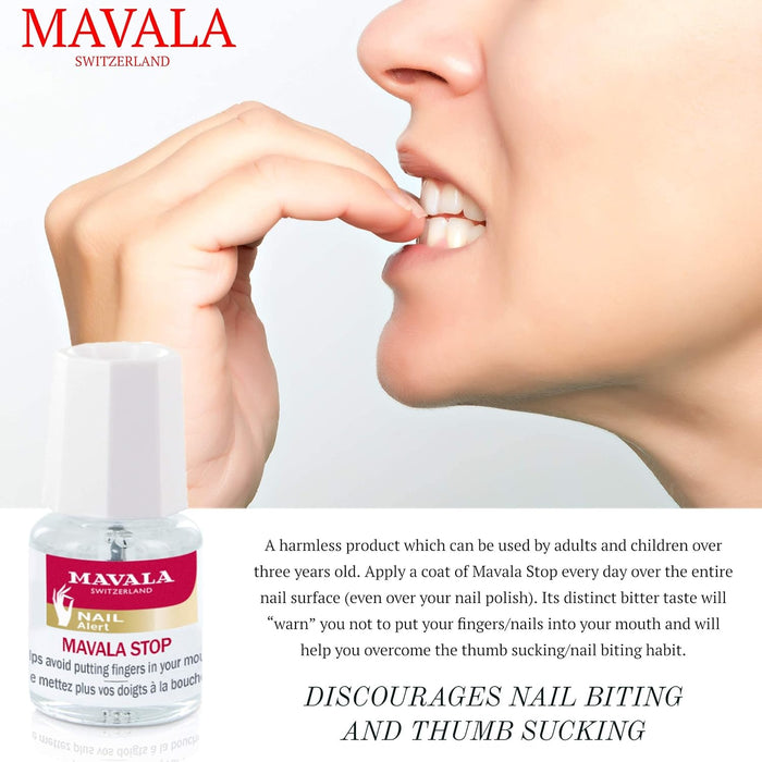 Mavala - Stop Deterrent Nail Treatment | to Help Stop Putting 0.17 oz