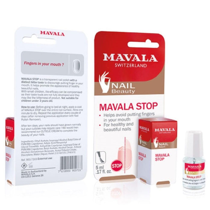 Mavala - Stop Deterrent Nail Treatment | to Help Stop Putting 0.17 oz