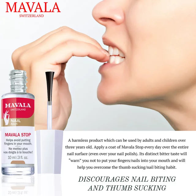 Mavala - Stop Deterrent Nail Treatment | to Help Stop Putting 0.3 oz