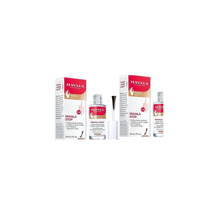 Mavala - Stop Deterrent Nail Treatment | to Help Stop Putting 0.3oz (2 pack)