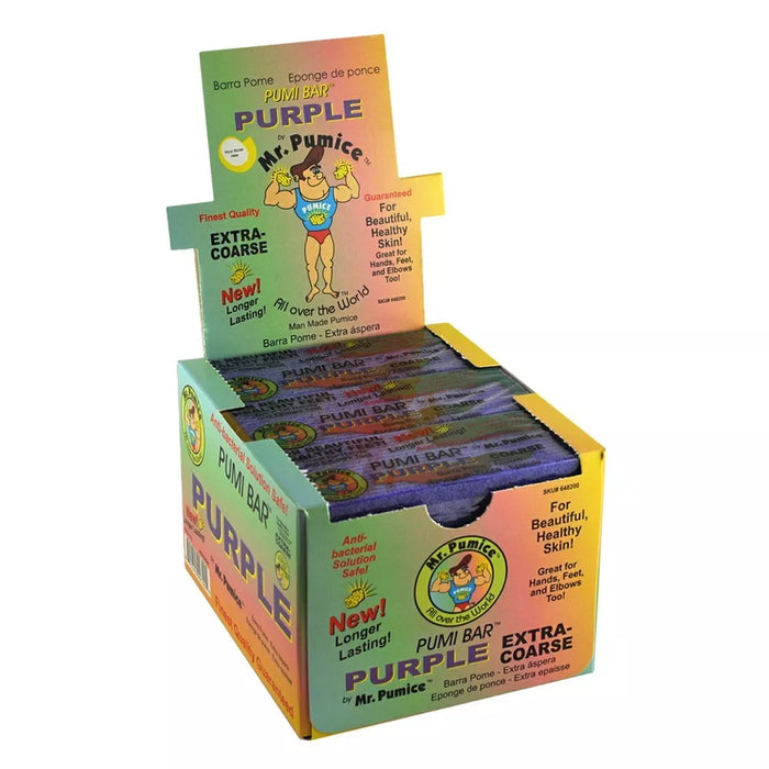 Mr. Pumice - Purple Coarse (3 pcs)