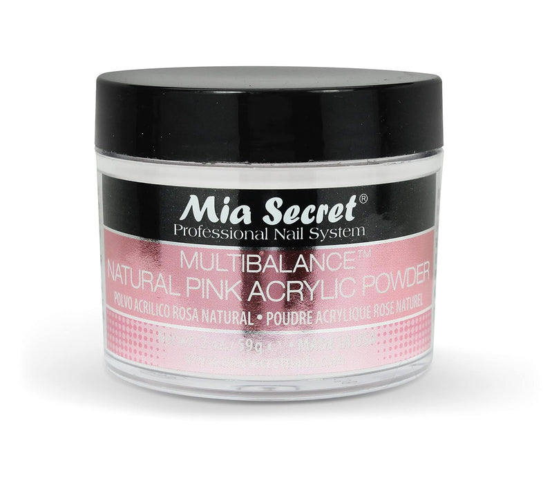 Mia Secret Acrylic Powder - Multibalance Natural Pink 2oz