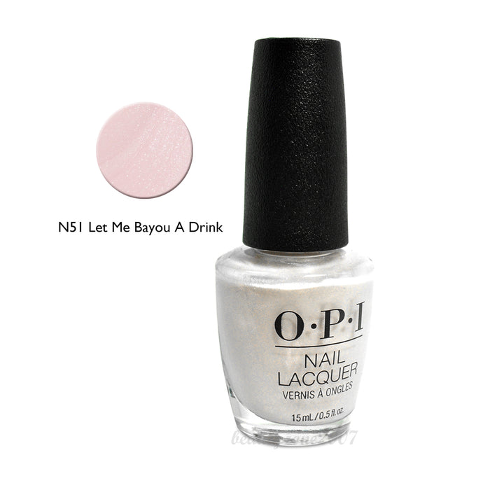 OPI Nail Lacquer - N51 Let Me Bayou a Drink