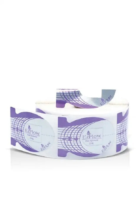 EzFlow Perfect C-Curve Nail Forms Oval (Purple) - 500ct - #60246