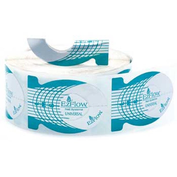 EzFlow - Square Universal (Green) Nail Forms - 500ct