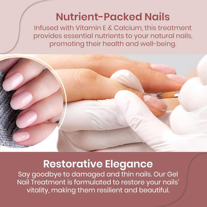 Mia Secret - Gel Treatment Keratin Base & Top (Natural) 0.5 oz