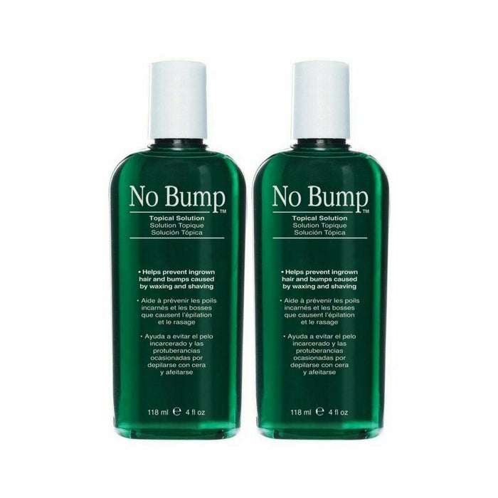 GiGi - No Bump Topical Solution For Ingrown Hair 4 oz (2 Pack)