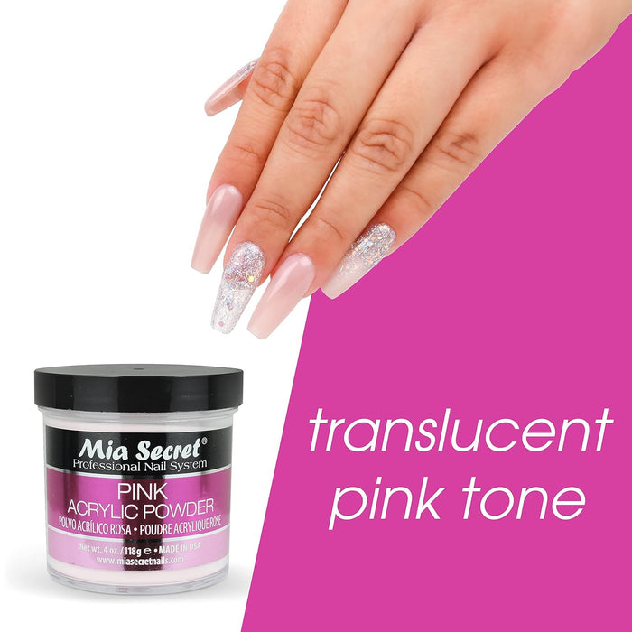 Mia Secret Acrylic Powder - Pink 4 oz