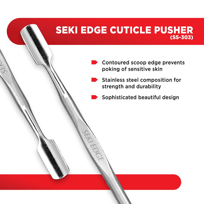 Seki Edge SS-303 Cuticle Pusher