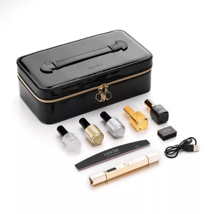 Apres Gel-X Nail Extension Kit + Black Leather Case