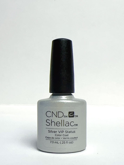 CND Shellac - Silver VIP Status (Silver Shimmer) (0.25 oz)