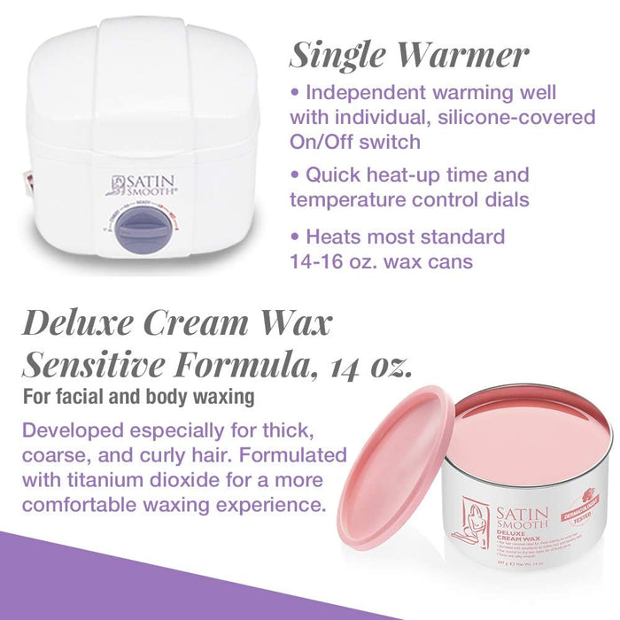 Satin Smooth - Single Wax Warmer Kit